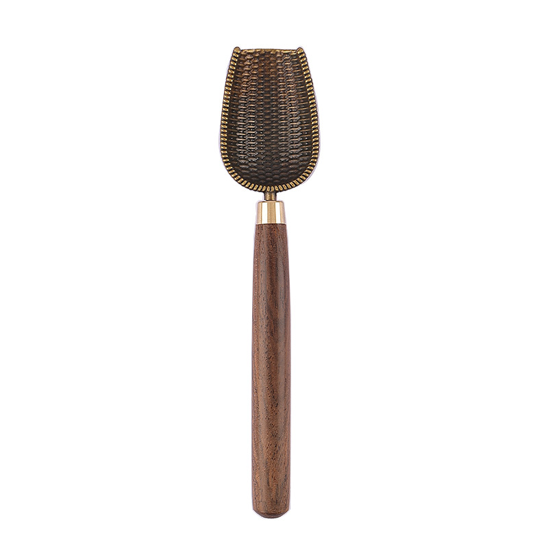 Alloy teaspoon teaspoon tea shovel tea spoon kung fu tea set 