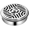 Mosquito-repellent incense box anti-scalding fire-proof stainless steel mosquito-repellent incense tray household with cover to connect ash mosquito-repellent incense rack iron sandalwood mosquito-repellent incense