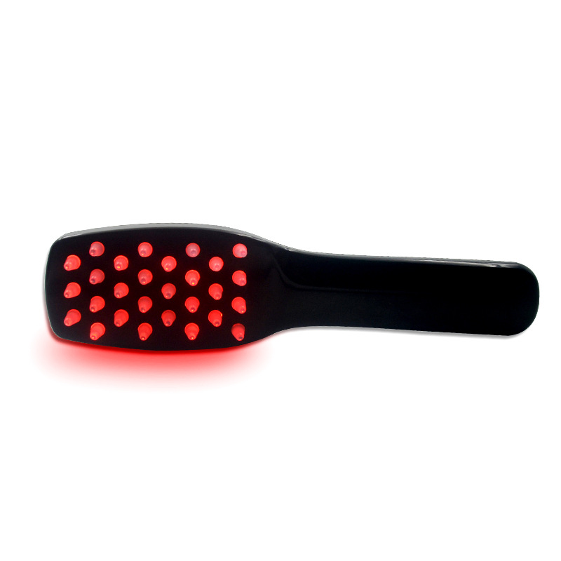 Scalp phototherapy massage comb rechargeable massage comb micro-current import hair care electric comb blue light red light vibration