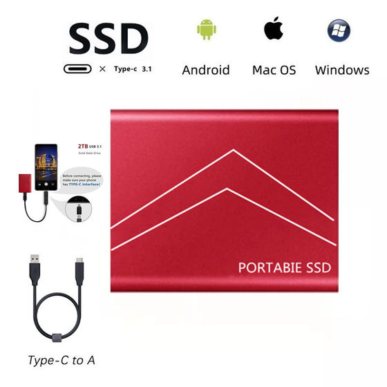 Cross-Border dedicated mobile solid state drive 16T 8TB 2TB 1TB 500GB expansion upgrade mobile hard drive