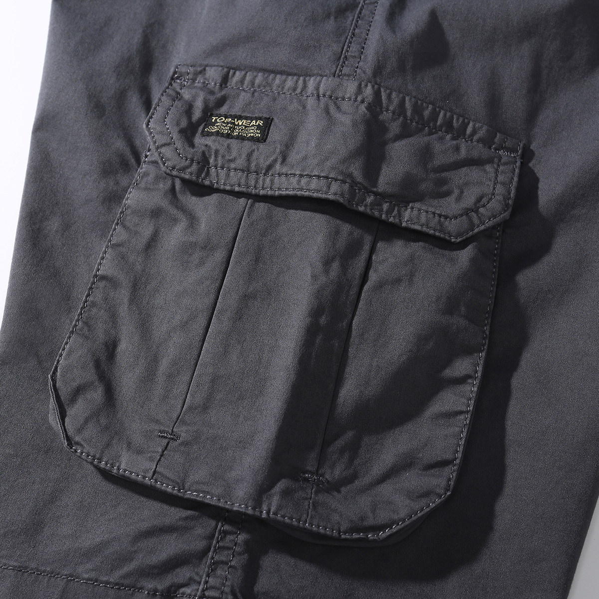 Summer Thin Working Pants Trendy Brand Straight Loose Shorts Cotton Casual Micro-elastic Sports Pants Men's Pants