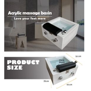 Cross-border foot massage basin beauty salon multi-function surfing hydrotherapy machine modern simple foot massage SPA foot wash basin