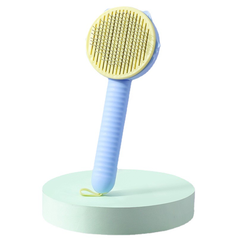 New Cross-border Hot Pet Comb Cleaning Beauty Cat Hair Removal Steel Needle Comb Dog Hair Removal Brush Supplies