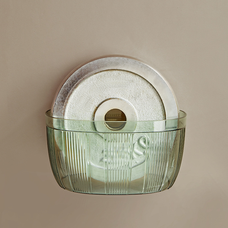 Onion, ginger and garlic storage basket kitchen garlic storage basket punch-free wall hanging ginger and garlic Wall vegetable basket rack