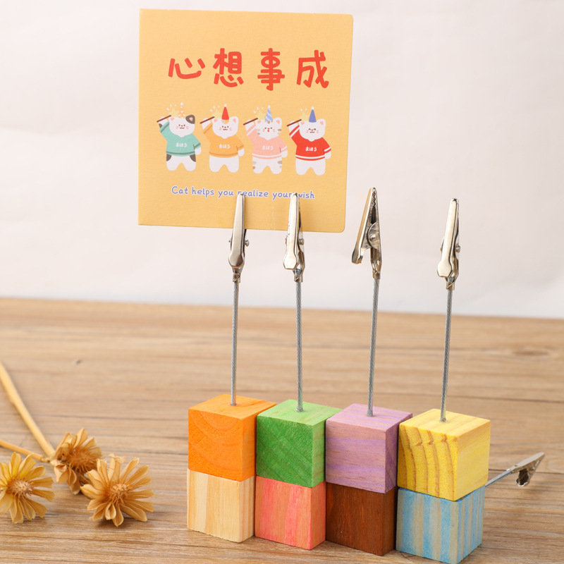 DIY color log message holder creative message holder note holder photo holder 12 select alligar clip