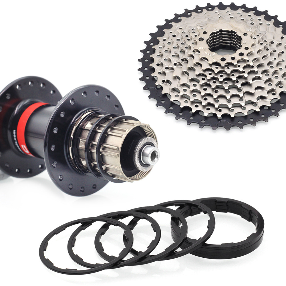 Mountain Road Bike Cassette Flywheel Washer Cassette Groove Flower Drum Tower Base Trimming Splint Backing Ring Gasket