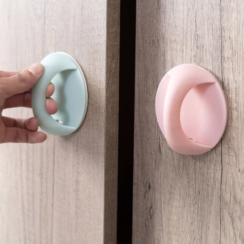 New Glass Door Handle Suction Type Window Sliding Door Accessories Household Simple Handle Refrigerator Cabinet Handle