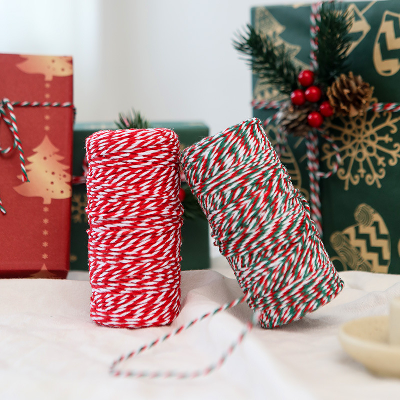 Colorful hemp rope flower packaging rope DIY bouquet decoration strap gift packaging decorative belt New Year colorful hemp rope