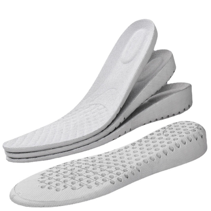 Heightening insole for men and women silicone invisible inner heightening pad half pad heel concealed heightening Martin boots not tired feet