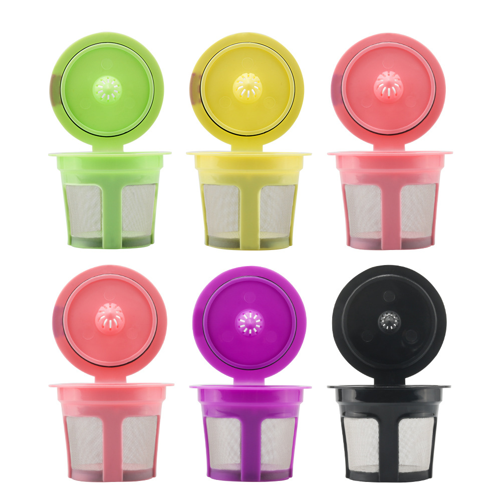 Source factory direct sale custom color classic cup compatible 2.0 recyclable k cup coffee capsule cup
