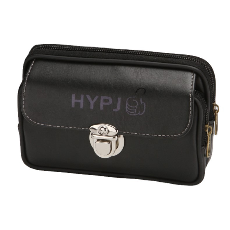 Hot sale 6.5 inch mobile phone bag cigarette change mobile phone waist bag waterproof wear belt construction site mobile phone bag waist bag wholesale