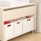 Japanese-style Bookshelf Right Angle Storage Box Household Large Cabinet Storage Box Snack Toy Plastic Box File Storage Basket