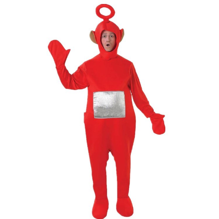Halloween Hot Selling New Costume Cartoon Characters Teletubbies Cos Performance Clothes Doll Doll Set