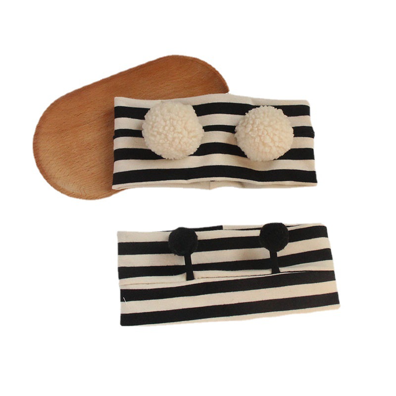 Baby Fontanelle Hat Summer Hair Band Empty Top Hat Spring and Autumn Thin Baby Headband Newborn Fetal Hat Bee Cute