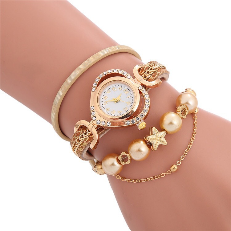 JOOM love bracelet watch new AliExpress foreign trade hot ladies watch factory direct ring watch