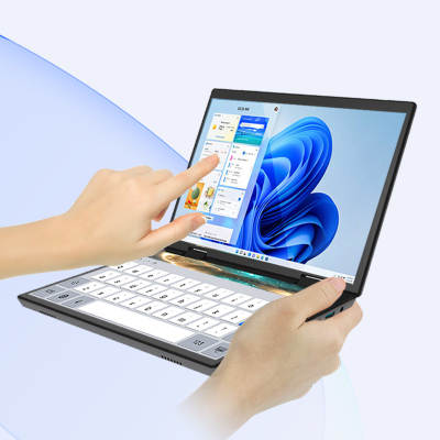 Dual 10.5 inch 10.5 inch mini handheld touch screen business office student laptop YOGA