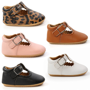 2021 Spring Baby Shoes Princess Shoes Baby Shoes Women's Toddler Shoes 2 Piece Set Hair Band Socks 1988