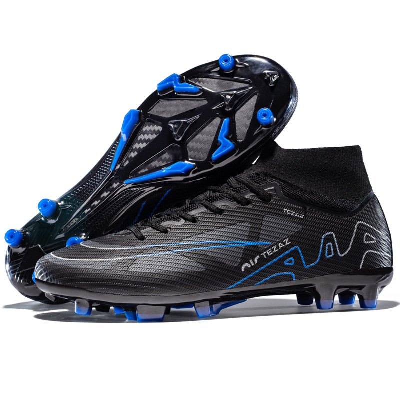 New high-top football shoes long nail football shoes TF broken nail training shoes football Falcon Men's