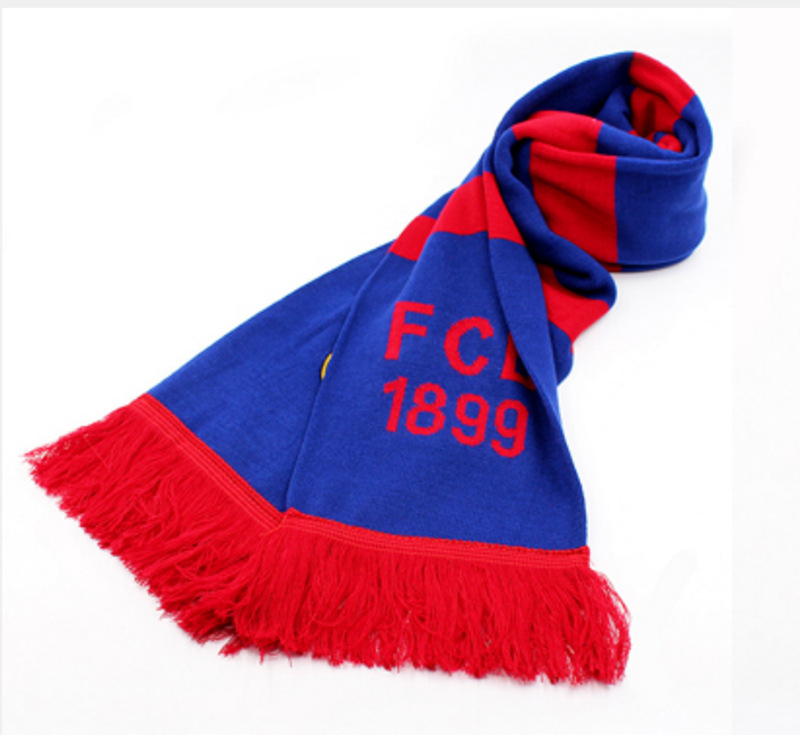 Winter Fans Scarf Real Madrid Juventus Neymar Cristiano Knitted Scarf Embroidered Scarf Warm Scarf