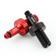 MUQZI mountain bike shock absorber rear bladder pump switch nozzle 7075 aluminum alloy gas nozzle