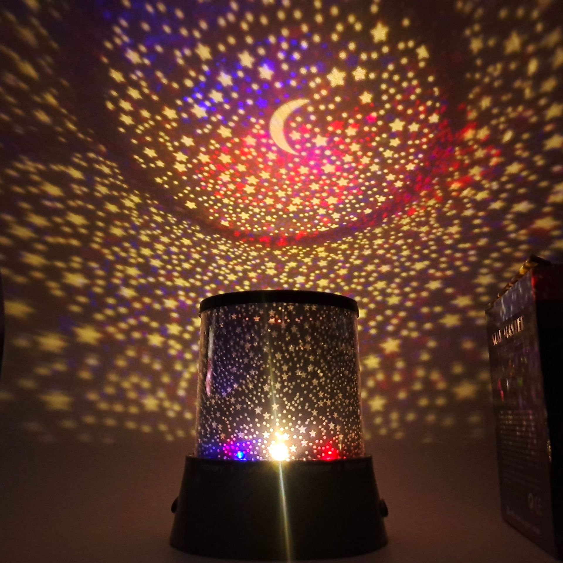 Star light projector colorful creative Christmas light new strange light-emitting night light Christmas gift led