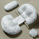 Pergray (with small oval pillow, replaceable crescent pillow in batches) machine washable as a whole