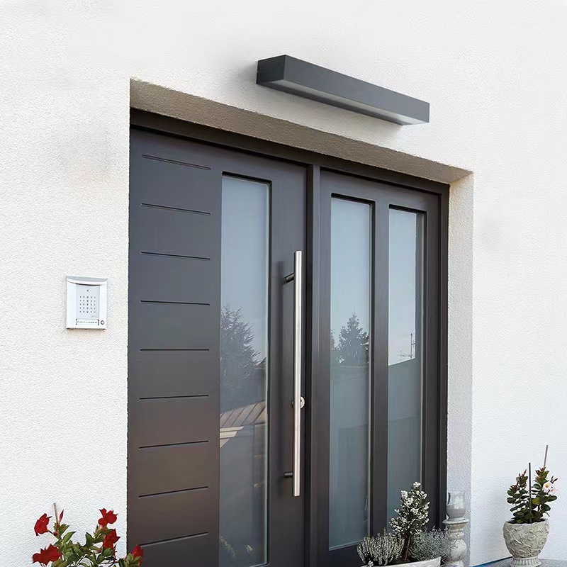 Cross-border outdoor long wall lamp waterproof Villa courtyard exterior wall lamp outdoor wall lamp balcony terrace signboard wall washing lamp