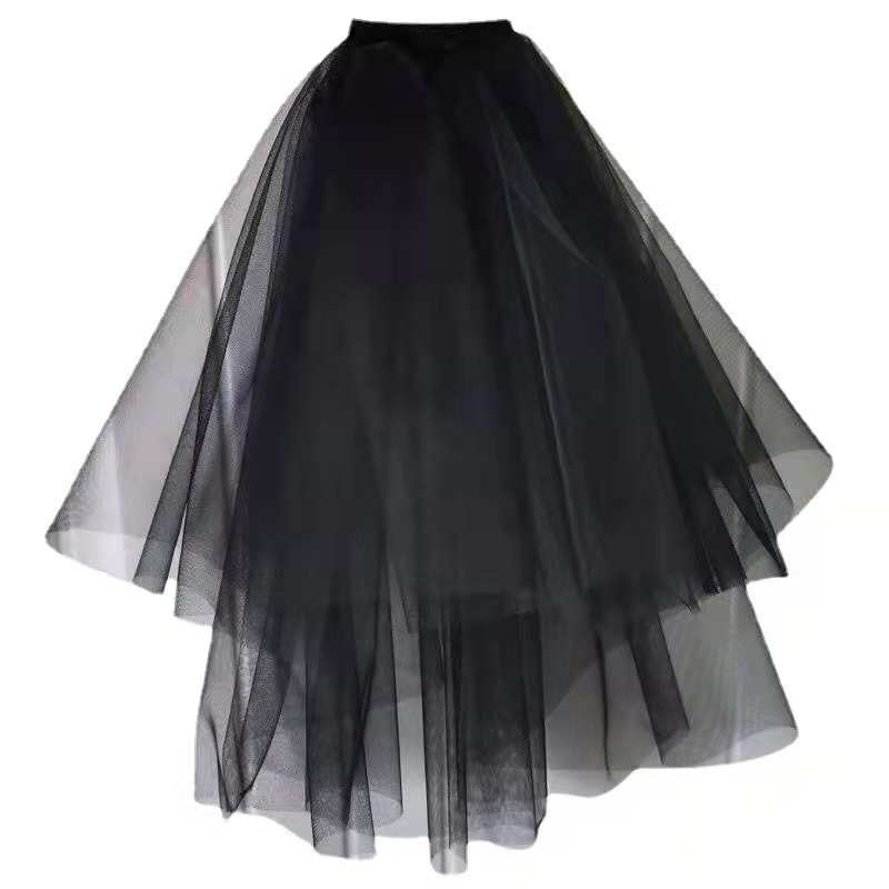 New Black Luminous Veil and Headwear Super Fairy Mori Cyber Celebrity Photo Props Retro Halloween Photo Photography