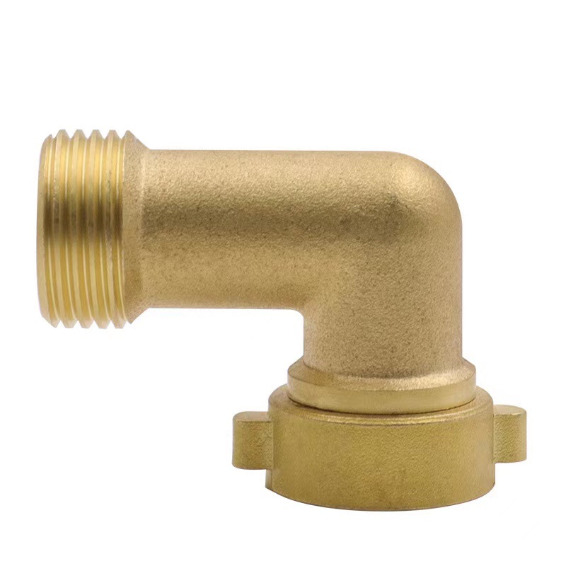 Garden tools copper connector Amazon American garden hose 90-degree elbow water pipe corner connector brass corner