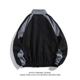 Japanese retro contrast color stitching stand collar jacket men's spring and autumn fashion brand loose college style couple casual jacket