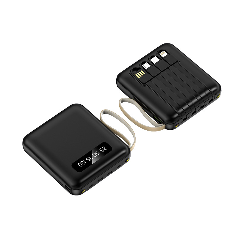 Charging treasure wholesale compact portable cable 20000 mA mini large capacity custom logo mobile power