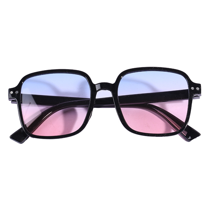 Square Ocean Pieces Children's Sunglasses Men and Women Children Sunshade Sunscreen Sunglasses Personalized Baby Glasses Decoration Outdoor