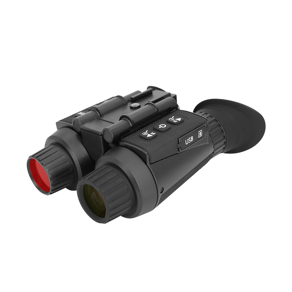 Cross-Border Head-Mounted 3D Binocular Night Vision Outdoor Tactical Helmet-Mounted Infrared HD Night Vision Telescope Goggles