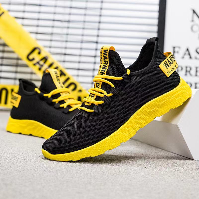 A generation of men's lace-up comfortable lightweight running shoes sneakers soft bottom Korean trend wholesale shoes