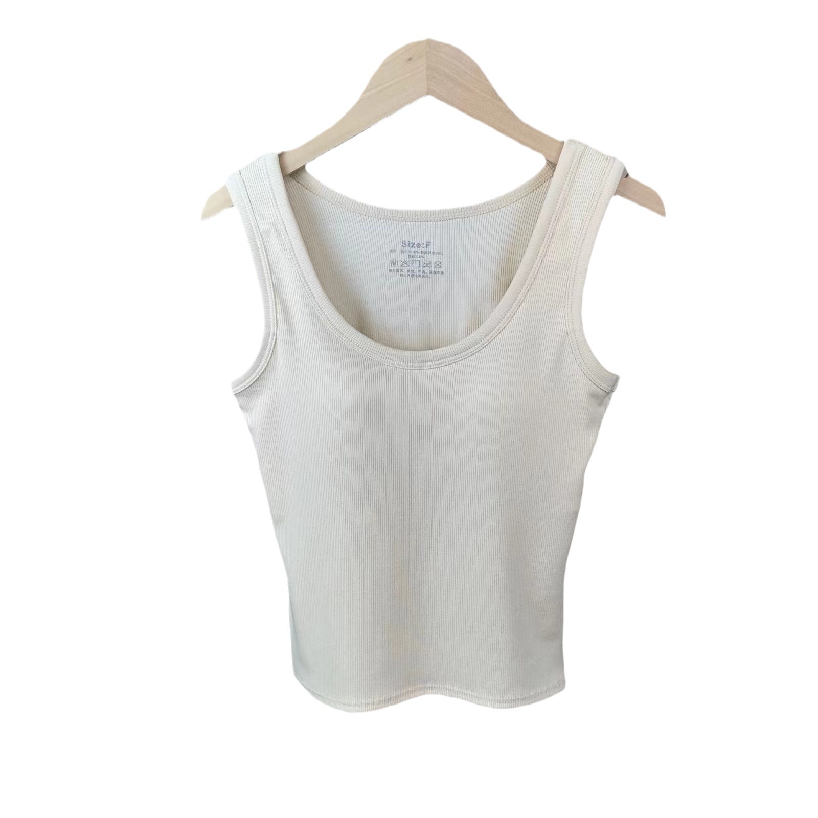 Princess 8790 Ziji with Chest Pad Camisole Vest Women's Slim-fit Slimming Base Wear Sleeveless Beautiful Back One-piece Cup Top