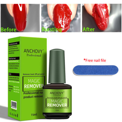 Nail polish violent nail removal nail polish special burst nail removal ointment does not hurt nail piece glue release