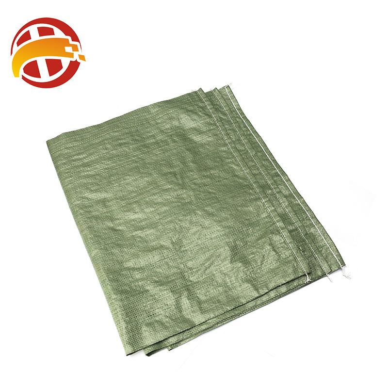 Woven bag wholesale plastic pp thick large woven bag logistics express packaging gray green snakeskin bag extra large