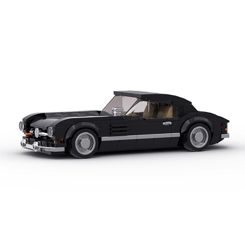 Совместимость с Lego MOC-94686 Чемпион скорости Mercedes Benz 300SL собрал игрушку из строительных блоков мальчика