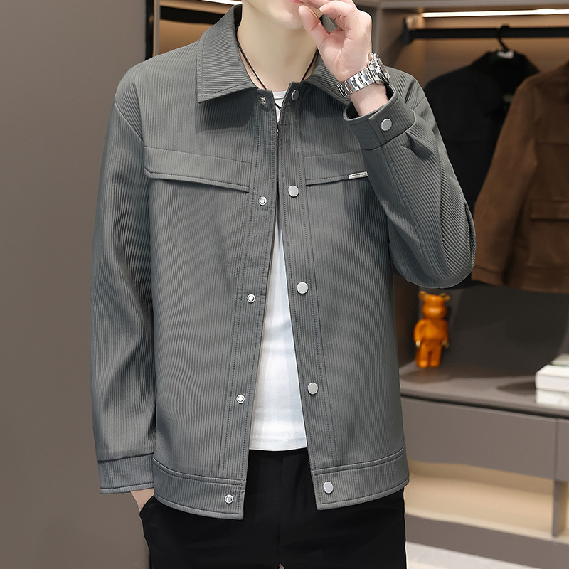 2024 New Summer T-shirt Men's Trendy Loose Short-sleeved T-shirt Top All-match Fake Two-piece Half-sleeved Teenager T-shirt