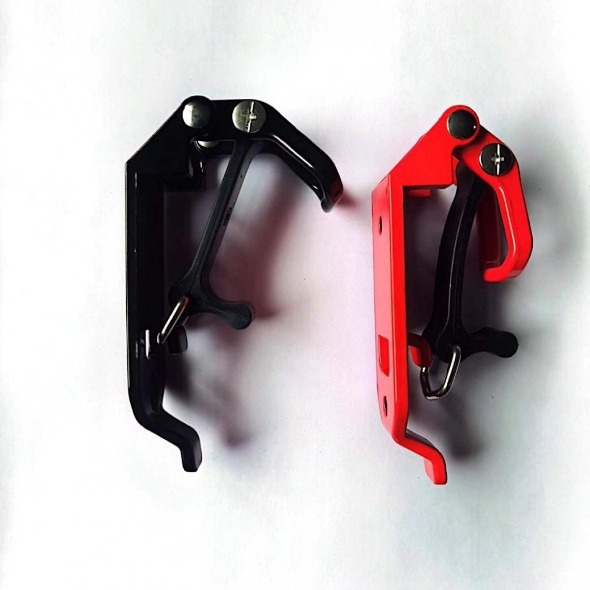 Fastening buckle folding hinge hardware accessories wholesale zinc alloy fixed hanger buckle metal clamp ladder card