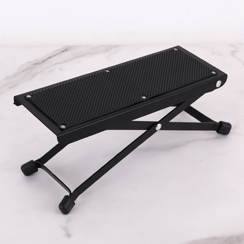 Pedal multi-gear metal lifting widened pedal folk wooden guitar playing folding tripod pedal pedal