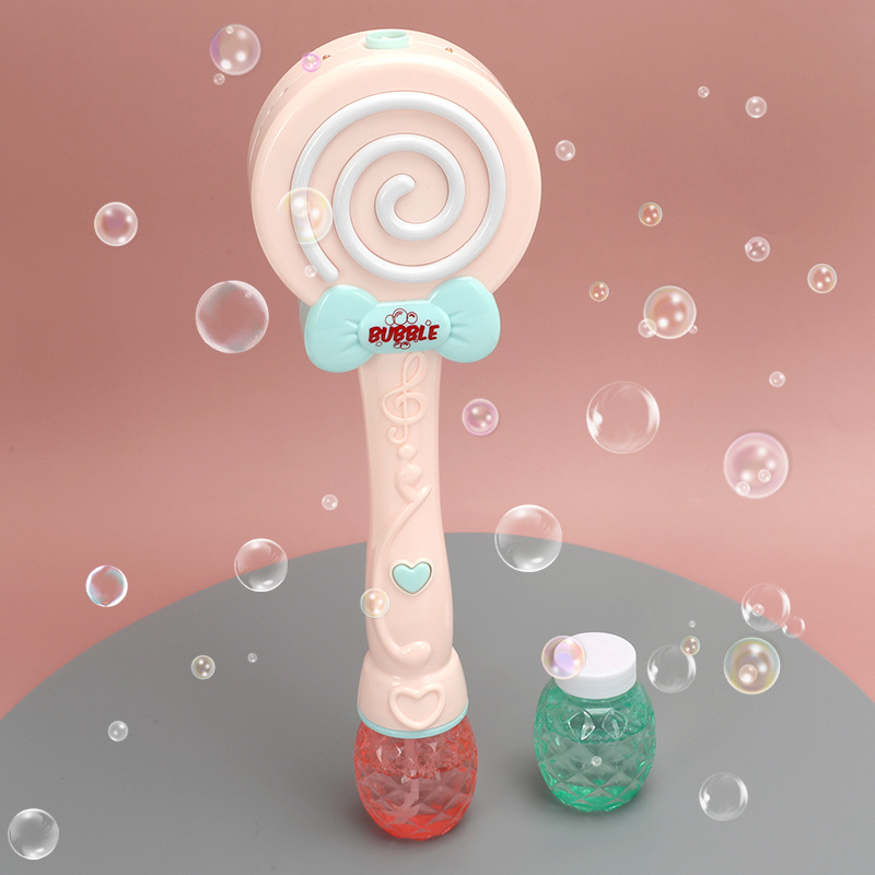 Gatling bubble machine children's automatic camera bubble toy cartoon pig dinosaur bubble stick Net Red