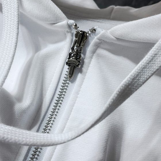 New Cross-border Correct Chrome Hearts Home Keros Classic Sweatshirt Zipper Hoodie Hoodie Hooded Jacket