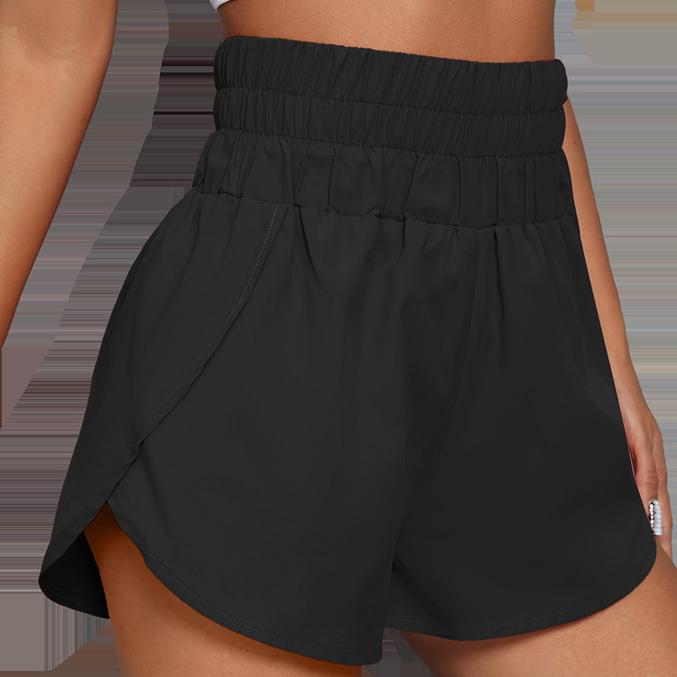 Spring and Summer 2022 New European and American Women's Shorts High Waist Elasticated Loose Sports Casual Shorts for Women