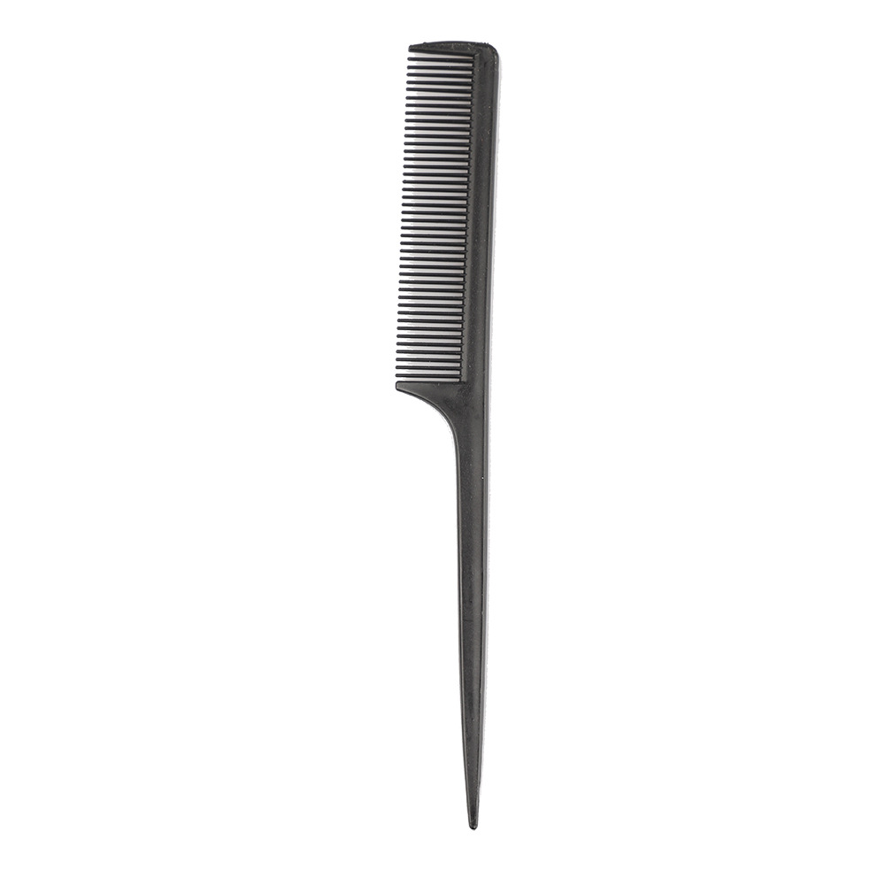 Hair distribution comb small plastic comb pointed tail plastic comb wig small gift comb