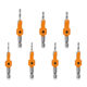 Hexagonal handle woodworking drill countersunk head drill hidden screw hole double blade punching countersunk hole drill high speed steel woodworking drill