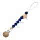 Ins New Baby Pacifier Anti-drop Chain Anti-drop Chain with Beech Five-pointed Star Silicone Molar