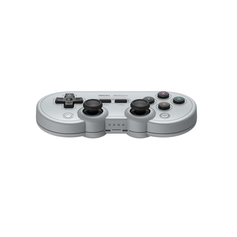 8bitdo Sn30pro ワイヤレス Bluetooth ゲームコントローラグレーバージョン振動スイッチコンソールデジタルコンピュータゲームパッド|undefined