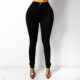 European and American women's 2023 cross-border Amazon WISH AliExpress women's jeans high waist slim pencil pants