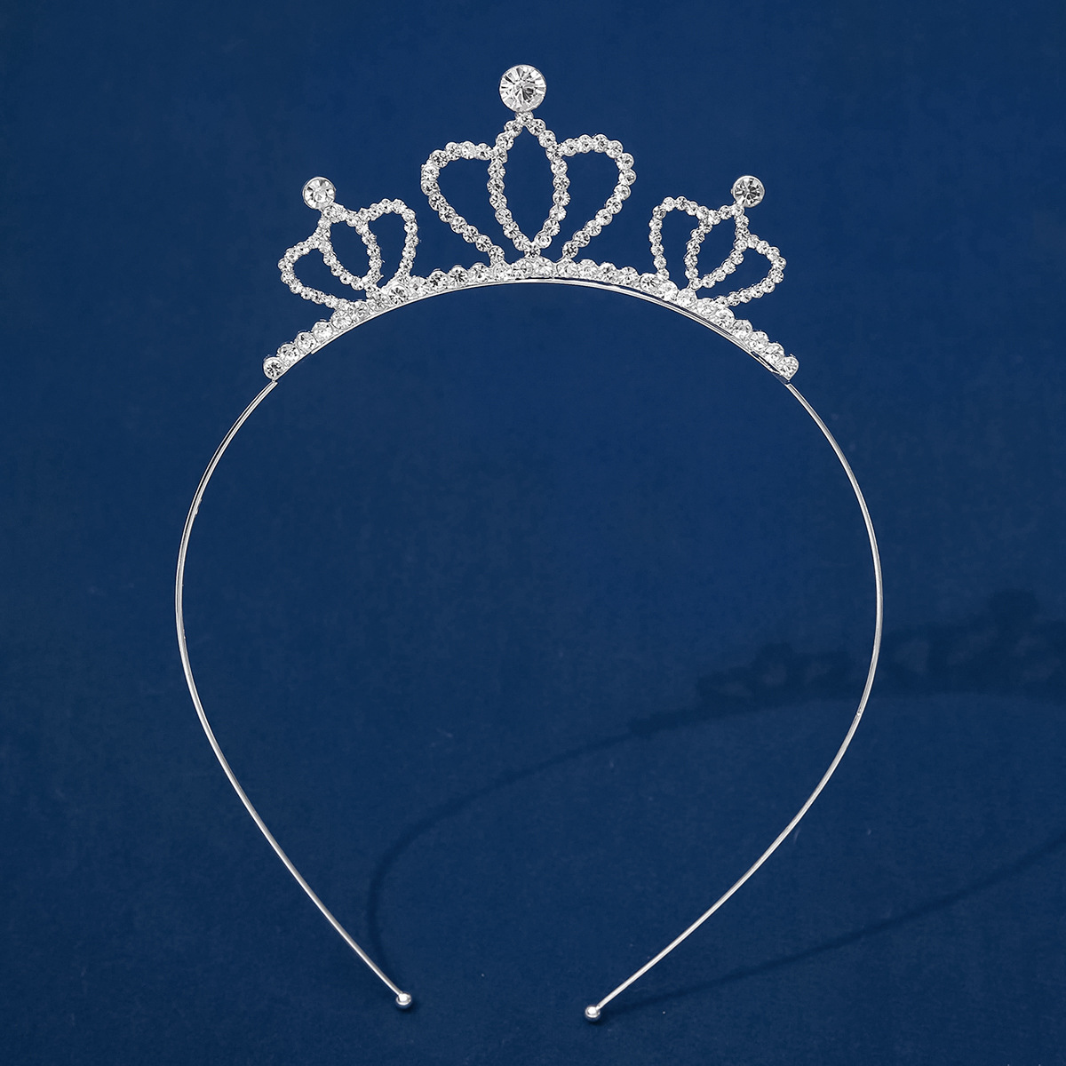 New Children's Headwear Jewelry Children's Princess Crown Hair Band Bride Girls' Heart-shaped Accessories Hair Accessories Manufacturers Jewelry